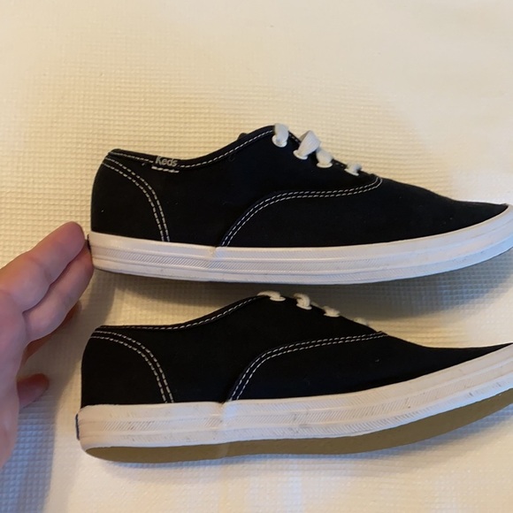 Keds Champion CVO canvas black and white size 4 M - Picture 10 of 12